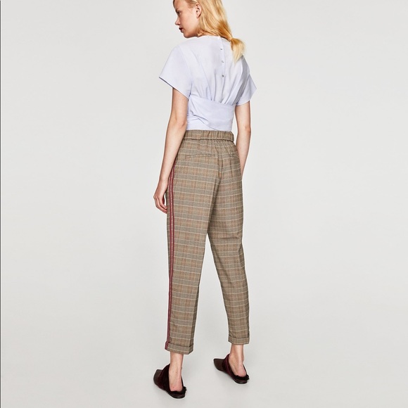 Zara Checked trousers - Picture 3 of 5
